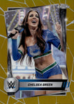 2025 Chelsea Green Topps Chrome WWE GOLD REFRACTOR 14/50 #104 Friday Night Smackdown
