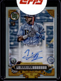 2022 Vidal Brujan Topps Gypsy Queen Chrome ROOKIE REFRACTOR AUTO 13/25 AUTOGRAPH RC #GCA-VB Tampa Bay Rays