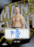 2025 The Miz Topps Chrome WWE BLACK REFRACTOR MAIN EVENT AUTO 07/10 AUTOGRAPH #MEA-MIZ Monday Night Raw