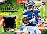 2021 A.J. Brown Panini Donruss JERSEY KINGS JERSEY 160/349 RELIC #JK30 Tennessee Titans