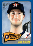 2019 Kyle Tucker Topps Gallery HERITAGE BLUE BORDER ROOKIE 40/99 RC #HT-14 Houston Astros