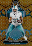 2024 Raheem Mostert Panini Mosaic SP HONEYCOMB #136 Miami Dolphins