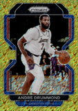 2021-22 Andre Drummond Panini Prizm GOLD SHIMMER SP 05/10 #5 Philadelphia 76ers