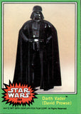 1977 David Prowse as Darth Vader Topps Star Wars #254 3