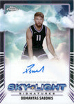 2024-25 Domantas Sabonis Topps Chrome SKY-LIGHT SIGNATURES AUTOGRAPH AUTO #SLS-DS Sacramento Kings