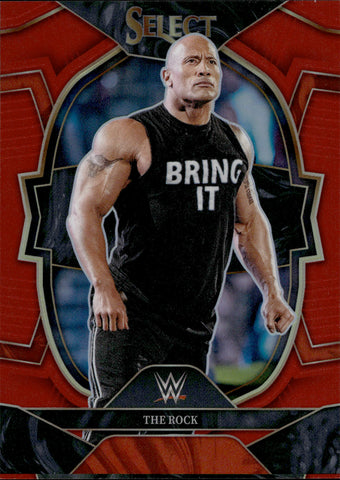 2023 The Rock Panini Select WWE RED CONCOURSE LEVEL 116/175 #31 WWE Legend