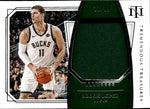 2019-20 Brook Lopez Panini National Treasures TREMENDOUS TREASURES JERSEY 21/99 Milwaukee Bucks #TTR-BLP