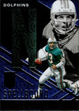 2021 Dan Marino Donruss Elite BLUE SPELLBOUND LETTER "N" 01/10 #S-N Miami Dolphins HOF