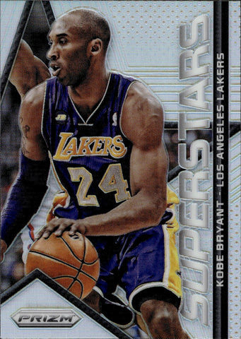 2014-15 Kobe Bryant Panini Prizm HOLO SILVER SUPERSTARS #2 Los Angeles Lakers HOF