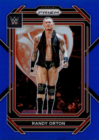 2023 Randy Orton Panini Prizm WWE BLUE 135/199 #200 Monday Night Raw