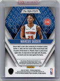 2023-24 Marcus Sasser Panini Phoenix ROOKIE YELLOW PRIZM PATCH AUTO 02/35 AUTOGRAPH RELIC #RJA-MSM Detroit Pistons