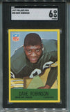 1967 Dave Robinson Philadelphia SGC 5 #80 Green Bay Packers 6909
