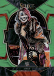 2023 Asuka Panini Select WWE CONCOURSE LEVEL NEON GREEN 27/75 #46 Monday Night Raw