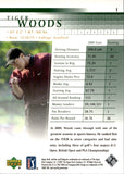 2001 Tiger Woods Upper Deck Golf ROOKIE RC #1