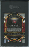2020 Tom Brady Panini Select RED DIE-CUT PRIZM #1 SGC 9 TAMPA BAY BUCCANEERS 0257