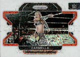2022 Carmella Panini Prizm WWE WHITE SPARKLE #59 Monday Night Raw 1
