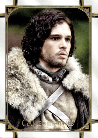 2021 Jon Snow Rittenhouse Game of Thrones THE IRON ANNIVERSARY GOLD 35/99 #10
