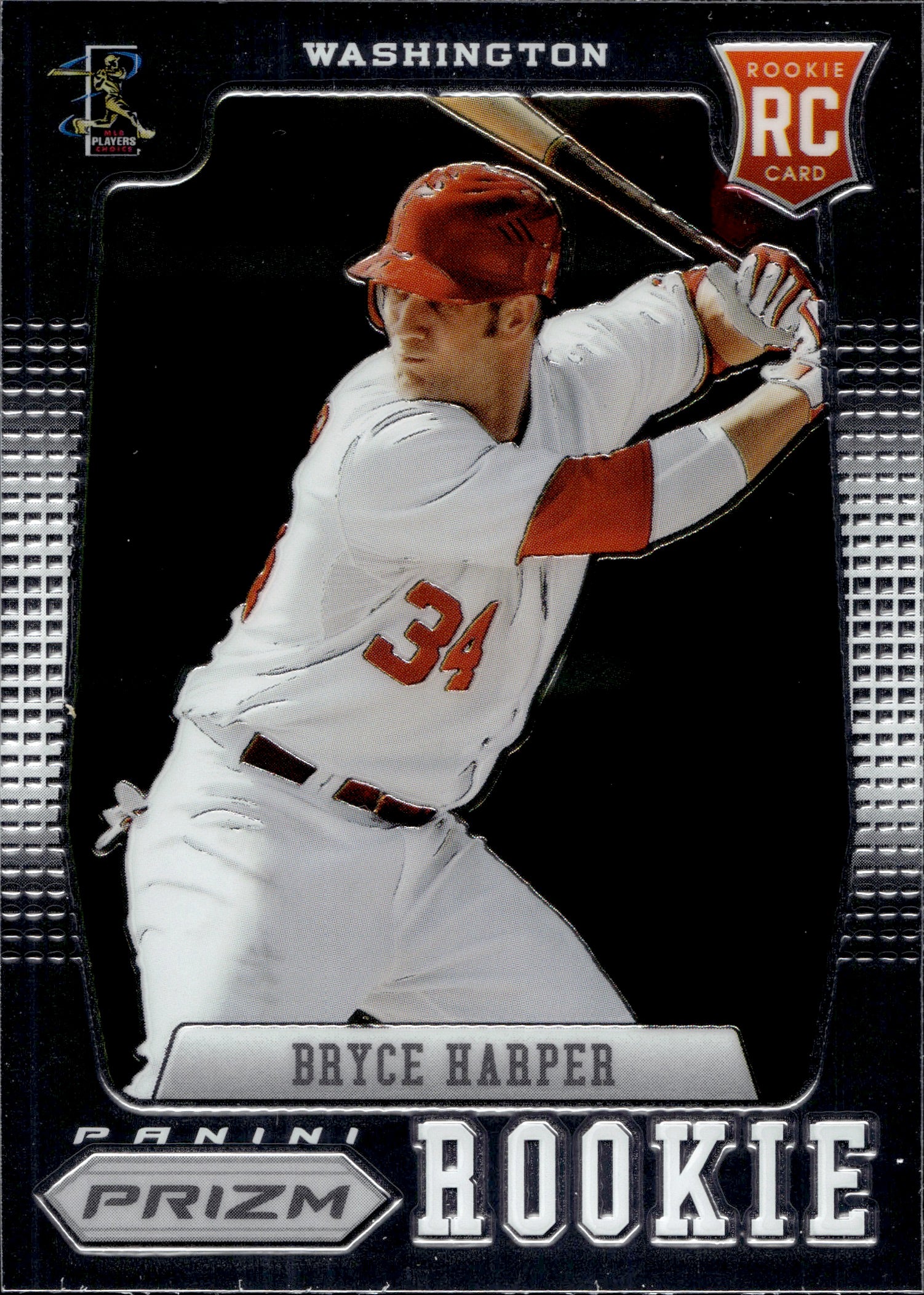 2012 Bowman Platinum Bryce Harper Rookie Card RC Washington