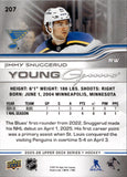 2025-26 Jimmy Snuggerud Upper Deck Series 1 ROOKIE YOUNG GUNS RC #207 St. Louis Blues 2