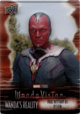 2022 Paul Bettany as Vision Marvel Studios' WandaVision WANDA'S REALITY PLEXI CARD #P-8 2