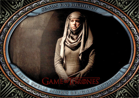 2022 Septa Unella Assert Religious Authority Rittenhouse Game of Thrones THE COMPLETE SERIES VOLUME 2 RED 10/25 #45