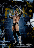 2026 CM Punk Topps Chrome WWE GOLD REFRACTOR PLATINUM PUNK 26/50 #PLP-16 Monday Night Raw