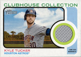 2022 Kyle Tucker Topps Heritage CLUBHOUSE COLLECTION RELIC JERSEY Houston Astros #CCR-KT