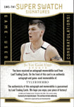 2024 Tyler Herro Leaf In the Game Used RAINBOW FOIL SUPER SWATCH SIGNATURES JUMBO JERSEY AUTO 05/15 AUTOGRAPH RELIC #SWS-TH1 Miami Heat