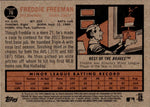 2011 Freddie Freeman Topps Heritage ROOKIE RC #76 Atlanta Braves