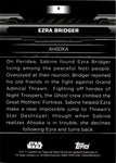 2024 Ezra Bridger Topps Chrome Black ORANGE REFRACTOR 4/25 #9
