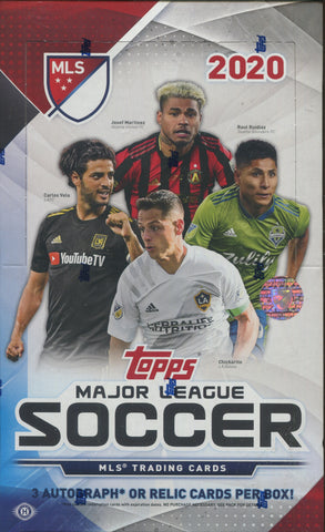 2020 Topps MLS Soccer Hobby, Box