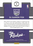 2017-18 De'Aaron Fox Donruss Optic THE ROOKIES ROOKIE RC #5 Sacramento Kings
