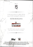 2025 Seth "Freakin" Rollins Topps Royalty WWE REGALIA RELICS PURPLE FOIL DUAL SHIRT 19/50 RELIC #RR-22 Monday Night Raw