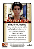 2022 Jared McCain Leaf Pro Set POWER ARC ROOKIE AUTO Philadelphia 76ers #BA-JMC