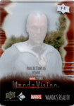 2022 Paul Bettany as Vision Marvel Studios' WandaVision WANDA'S REALITY PLEXI CARD #P-8 2