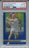 2024 Andre Agassi Topps Chrome BLUE REFRACTOR 154/250 PSA 10 #168 Tennis 6229