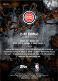 2025-26 Isiah Thomas Topps Chrome Cactus Jack MINI DIAMOND LA FLAME LEGENDS 51/75  #LFL-15 Detroit Pistons HOF