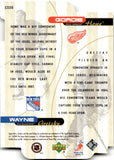 1999-00 Wayne Gretzky Gordie Howe Upper Deck Ovation CENTER STAGE DIE CUT #CS30 New York Rangers Detroit Red Wings HOF