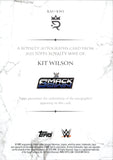 2025 Kit Wilson Topps Royalty WWE EMERALD GREEN AUTO 3/5 AUTOGRAPH #RAU-KWI Friday Night Smackdown