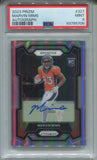 2023 Marvin Mims Panini Prizm ROOKIE REFRACTOR AUTO AUTOGRAPH RC PSA 9 #327 Denver Broncos 5708