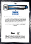 2025 Chelsea Green Topps Chrome WWE GOLD REFRACTOR 14/50 #104 Friday Night Smackdown