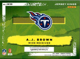 2021 A.J. Brown Panini Donruss JERSEY KINGS JERSEY 160/349 RELIC #JK30 Tennessee Titans