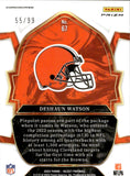 2022 Deshaun Watson Panini Select RED CONCOURSE LEVEL 55/99 #67 Cleveland Browns