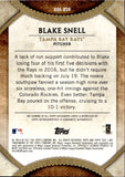 2017 Blake Snell Topps Tier One BRK OUT AUTO 039/300 AUTOGRAPH #BOA-BSN Tampa Bay Rays