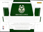 2019-20 Brook Lopez Panini National Treasures TREMENDOUS TREASURES JERSEY 21/99 Milwaukee Bucks #TTR-BLP