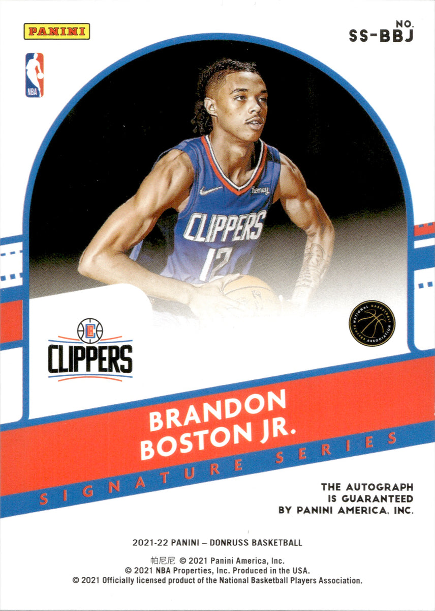 価格セール 2021-22 BRANDON BOSTON JR. RPA 25枚限定 | www