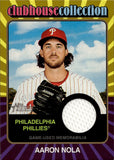 2024 Aaron Nola Topps Heritage CLUBHOUSE COLLECTION RELIC GOLD JERSEY 99/99 Philadelphia Phillies #CCR-AN