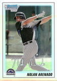 2010 Nolan Arenado Bowman Chrome 1ST BOWMAN REFRACTOR 193/777 #BCP91 Colorado Rockies