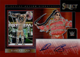 2024 Bianca Belair Panini Select WWE RED RINGSIDE ACTION AUTO 23/99 AUTOGRAPH #RA-BBL Friday Night Smackdown