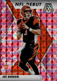 2020 Joe Burrow Panini Mosaic PINK CAMO NFL DEBUT ROOKIE RC #261 Cincinnati Bengals